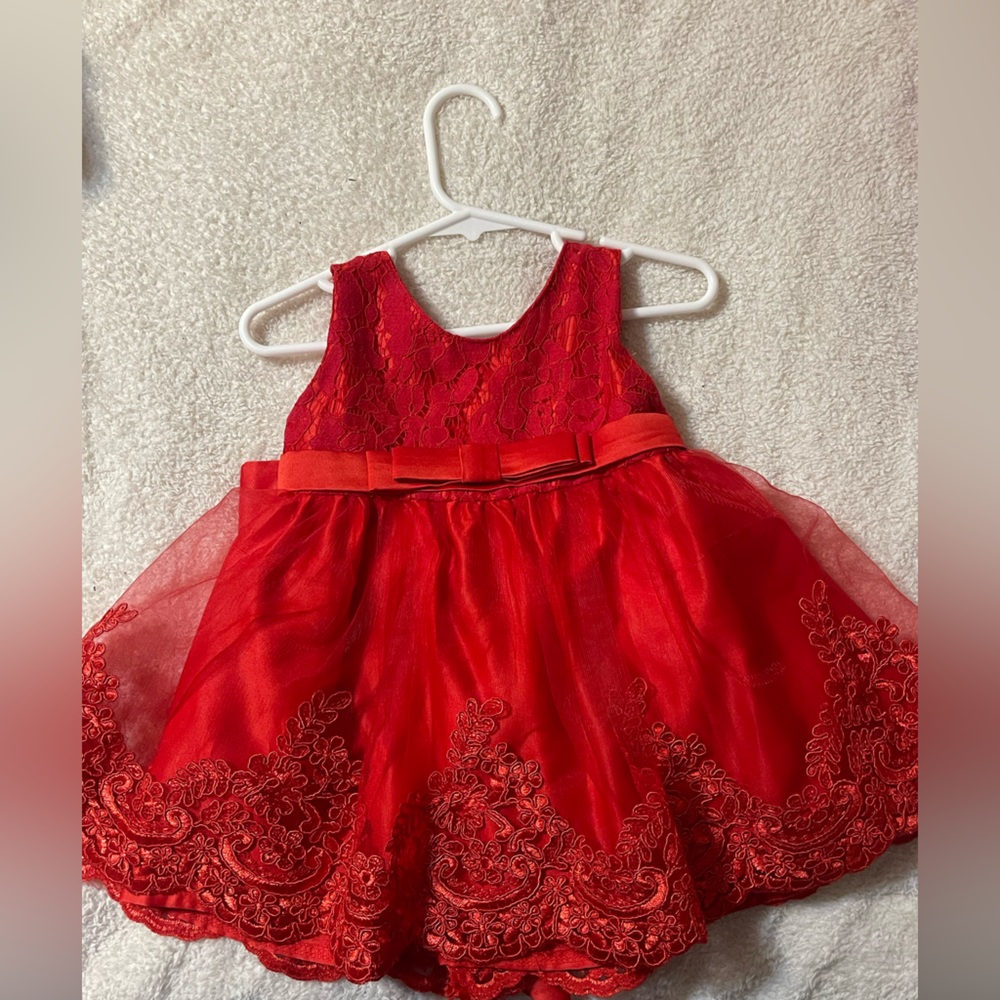 Vibrant Red Dress
